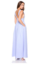 Load image into Gallery viewer, Poplin Cross Back Dress