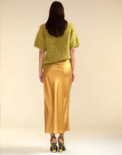 Load image into Gallery viewer, Silk Charmeuse Bias Skirt