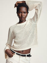 Load image into Gallery viewer, The Crochet Bell Sweater