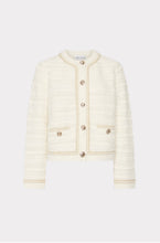 Load image into Gallery viewer, Metallic Textured Knit Jacket
