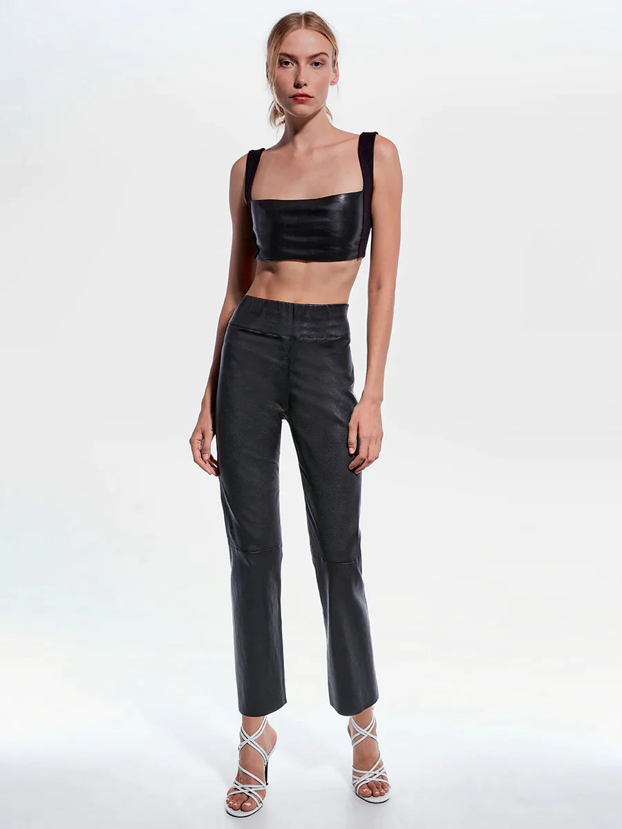 Reagan Stretch Leather