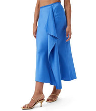 Load image into Gallery viewer, Sahel Satin Midi Skirt