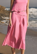 Load image into Gallery viewer, Scalloped Midi Skirt