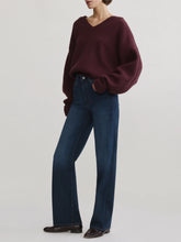 Load image into Gallery viewer, Karmine High Rise Refined Wide Leg Jean