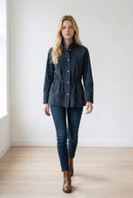 Load image into Gallery viewer, Suede Cinched Jacket