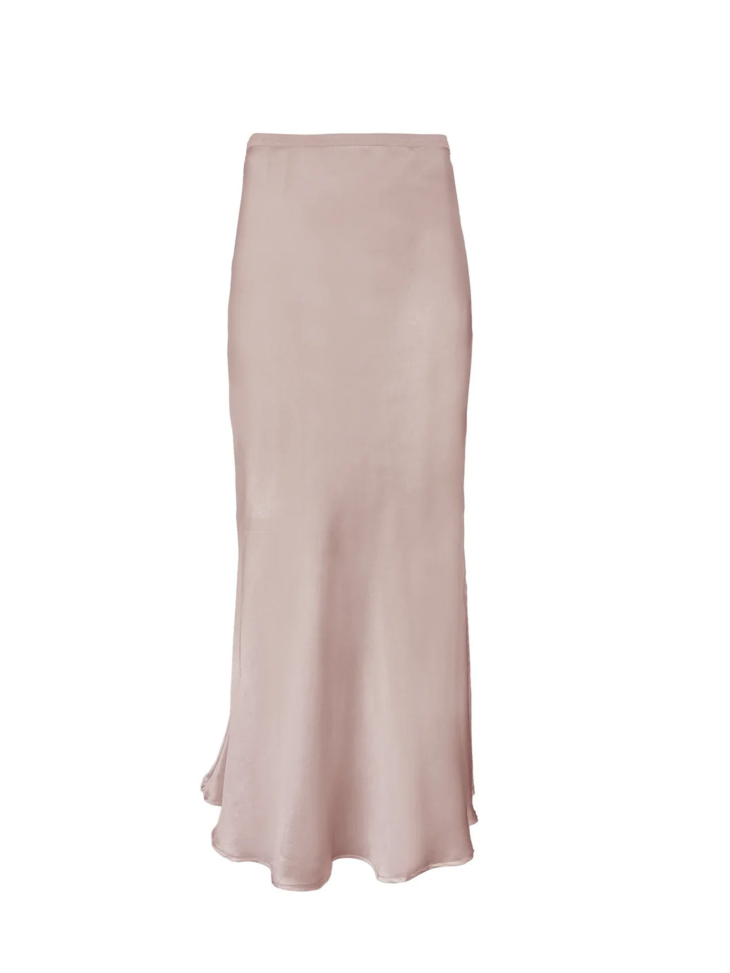 Silk Bias Long Skirt