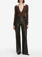 Load image into Gallery viewer, Le Slim Palazzo Modernist Pocket Leather