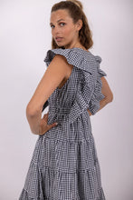 Load image into Gallery viewer, Shandrani Ghingham Maxi Dress