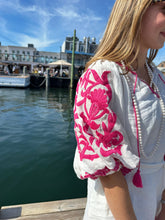 Load image into Gallery viewer, Vita Fleur Puff Sleeve Tunic