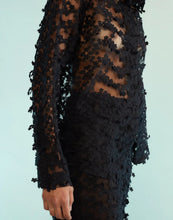 Load image into Gallery viewer, Cascade 3D Lace Button Up Shirt
