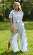 Load image into Gallery viewer, Connie Cotton Eyelet Pants