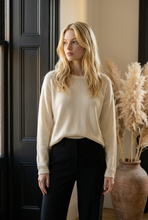 Load image into Gallery viewer, Scoop Neck Silk and Cotton Sweater