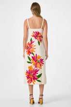 Load image into Gallery viewer, Yona Embroidered Flowers Midi Dress