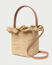 Load image into Gallery viewer, Laith Natural Crochet Bucket Bag