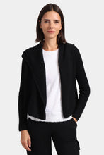Load image into Gallery viewer, Cashmere 5GG Shaker Hooded Flyaway Cardigan