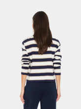 Load image into Gallery viewer, Navy Crescent Terrance Tee