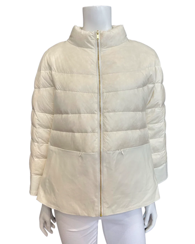 Audrey Leather Puffer