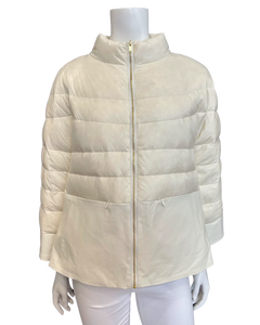 Audrey Leather Puffer