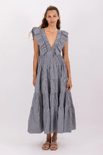 Load image into Gallery viewer, Shandrani Ghingham Maxi Dress