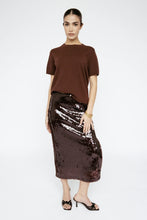 Load image into Gallery viewer, Sequin Midi Skirt