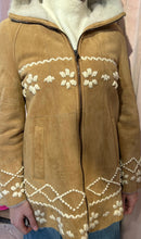 Load image into Gallery viewer, Embroidered Shearling Jacket