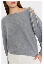 Load image into Gallery viewer, Ida Ots Crystal Tie Sweater