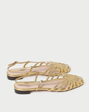 Load image into Gallery viewer, Devon Gold Slingback Sandal