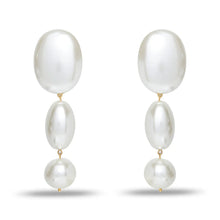 Load image into Gallery viewer, Linear Bubble Earrings
