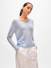 Load image into Gallery viewer, Cashmere Featherweight V Neck