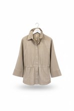 Load image into Gallery viewer, Suede Cinched Jacket