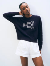 Load image into Gallery viewer, Lobster Cashmere Crewneck