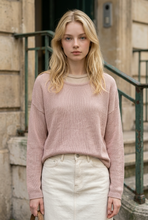 Load image into Gallery viewer, Scoop Neck Silk and Cotton Sweater