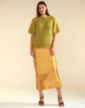 Load image into Gallery viewer, Silk Charmeuse Bias Skirt