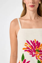 Load image into Gallery viewer, Yona Embroidered Flowers Midi Dress