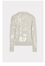 Load image into Gallery viewer, Ilaria Sequin Vneck Sweater Top