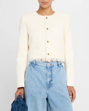 Load image into Gallery viewer, The Tweed Fringe Jacket