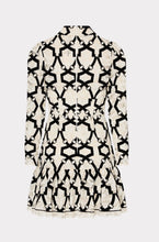 Load image into Gallery viewer, Willa Velvet Flock Lace Mock Neck Dress
