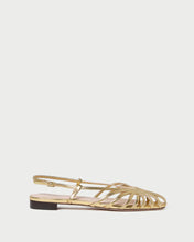 Load image into Gallery viewer, Devon Gold Slingback Sandal