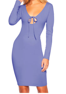 Circle Tie Midi Dress