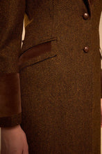Load image into Gallery viewer, Tweed Trench Blazer
