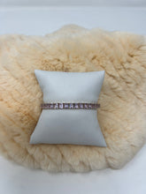 Load image into Gallery viewer, Pink Topaz Tennis Bracelet