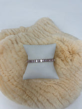 Load image into Gallery viewer, Pink Topaz Tennis Bracelet