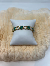 Load image into Gallery viewer, Peridot &amp; Quartz Cuff