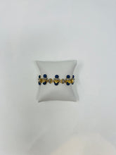 Load image into Gallery viewer, Lapis Art Deco Bracelet