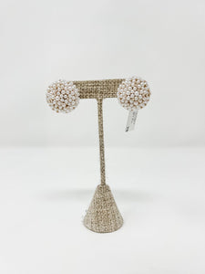 Multi Pearl & Diamond Studs
