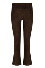 Load image into Gallery viewer, Suede Ankle Flare Legging