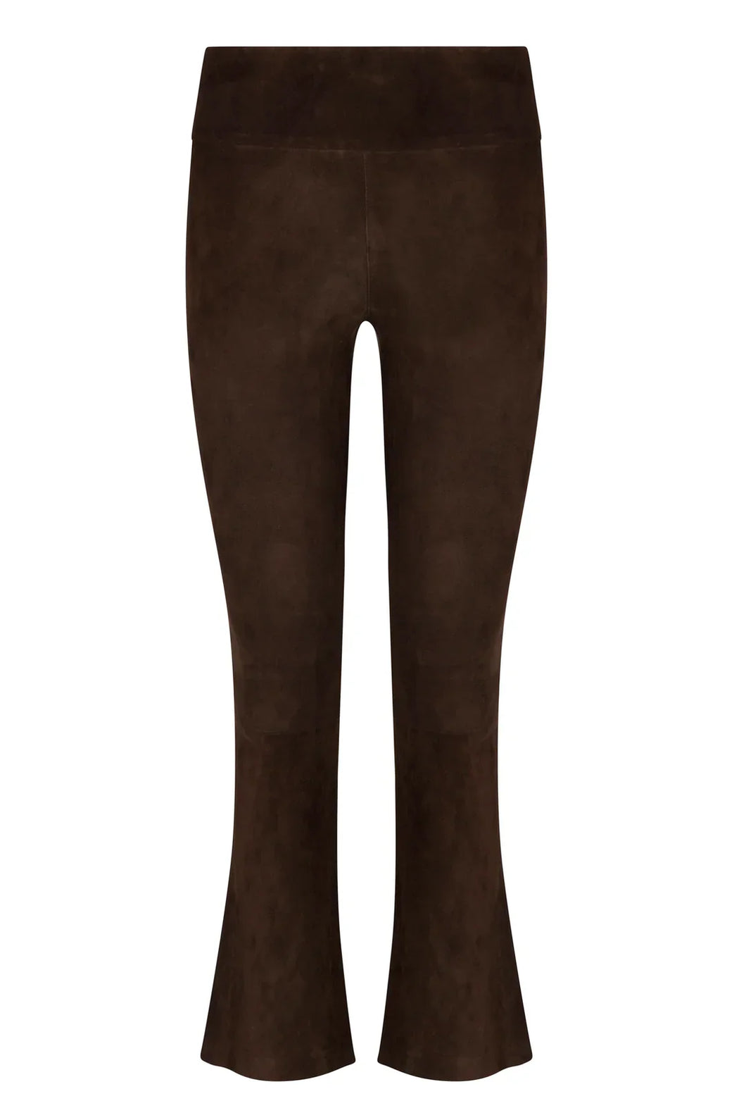 Suede Ankle Flare Legging