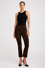 Load image into Gallery viewer, Suede Ankle Flare Legging