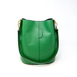 Load image into Gallery viewer, Leather Bucket Bag