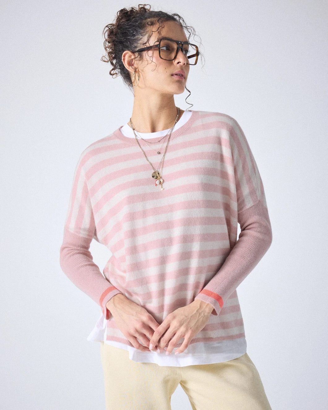 Victoriana Striped Sweater